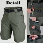 Mens Tactical Shorts Cargo Shorts Outdoor Waterproof Hiking Fishing Track Shorts