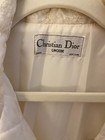 Vintage Christian Dior Lingerie Satin Lace Quilted Robe Housecoat Size Large