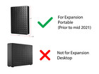 Seagate Expansion Portable External Hard Drive Rack Holder Case Caddy