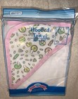 Lot 2 Nip Hooded Towels Infant Baby Girl Bath Blanket Infant Wrap Bathrobe Duck