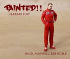 Nigel Mansell Painted Figure For  Exoto  Gp Replicas  Minichamps 1 18