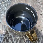 Starbucks Rare Holiday Gold Mermaid Scales Scalloped Coffee Mug 14 Fl Oz