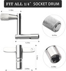 4 Pack Drum Keys - Universal Tool For Tuning High Tension Drums  Includes Speed