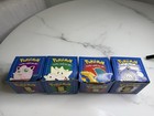 1999 Burger King Pok  mon Pokeball Sealed 23k Gold Plated Trading Card Set Of 4