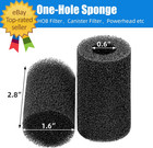 12-pack Pre-filter Sponge For Aquarium Shrimp Fry Fish Tank Filter Intake 0 6 In
