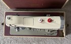 Necchi Bu Supernova Sewing Machine Green W case  Pedal   Accessories  tested 