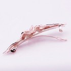 Shiny Crystal Rhinestone Hairpins Elegant Flower Hair Barrettes Women