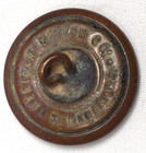Vintage Wwi American Usa Military Army Uniform Button   Great Seal Eagle Newark