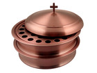 2 Communion Tray   2 Bread Plate With A Lid   80 Cups - Stainless Steel Copper