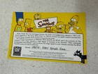 Original Production Cel -the Simpsons    worst Episode Ever    Damaged Read Descrip
