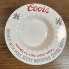Vintage Coors Beer Advertising Ashtray Lot 3 Ceramic Rocky Mountain Spring Water
