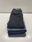Lot Of 4 Kids Jeans     2 Levi   s  Wrangler  Us Polo     Sizes  W26l30  25x26  8  10