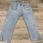 Levi s Men s Big   Tall Light Wash Blue Denim Jeans Straight Regular Fit