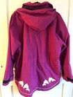 Women s Deep Fuchsia Pink Yukon Hooded Parka Company Large Shell Parka-whales