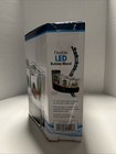 Aqueon Betta Falls Black 3 Section Aquarium Fish Tank With Quietflow Power Led