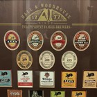 Hall   Woodhouse 200year Anniversary Framed Beer Label Collection With Coa Label