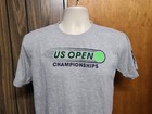 Us Open Tennis Championships Boys Large Gray Tshirt