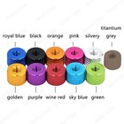 Select M3 M4 Aluminum Alloy 6061 Multicolor Cylindrical Adjust Knurled Thumb Nut
