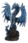 Ruth Thompson Blue Sea Blade Dragon Statue With Letter Opener Dagger Sword Decor