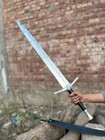 Handmade Ssb Carbon Steel Viking Sword Sharp - Battle Ready Medieval Sword