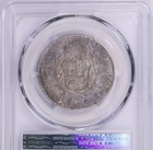 Peru Republic 4 Reales 1854 Lm Mb Pcgs Au53 Toned Silver   Remaining Mint Luster