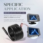 000-14172-001 Replace For Lowrance Hook2 Reveal Cruise Power Cord 5 7 9 12 Inch