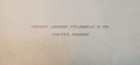 4 27 1953 Korea Temporary Agreement Supplementary To The Armistice Jrr12