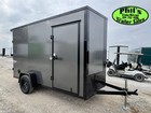 Pace American 6x12 Enclosed Trailer Cargo   Enclosed Trailer Rear Wing  