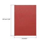 20 Sheet Red Transparency 11 7  X 8 2  Printable Vellum Paper