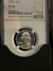     ngc Pf66     1963 Washington Quarter Silver Proof