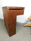 1950s Vtg Storage Sideboard Sewing Deco Singer 201 Desk Lift Top Table Cabinet