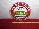 11 In Heinz 57 Varieties Products Advertising Sign Heavy Metal Porcelain -s179c