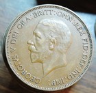 1935 Great Britain Uk Large Penny George V