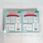 Color Me Christmas  Kids Card Craft Kit - Lot Of 2 - New   Sealed