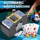 Automatic Card Shuffler 1 4 Decks Usb   Battery Operated Card Dealer Machine
