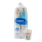 Insulated Paper Hot Cups With Lids 10oz 50 Pack Disposable Coffee White Combo