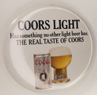 Vintage Coors Light Beer  The Real Taste Of Coors  Advertising Pinback Button