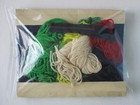 Hiawatha Vintage Erica Wilson Crewel Embroidery Kit Rare Rabbit   Floral Pillow
