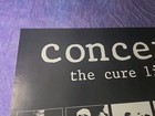 The Cure Concert Live Original 1984 Promo Poster Robert Smith 28x20 Rare