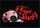 Vintage Single Playing Card Firestone Super Sports Tires Love My Stones Van Pic