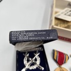 Vtg Original Named Ww2 Usmc High Rank Marine Armed Forces Medals Dog Tags Photos