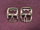 18th Century Colonial Shoes With Buckles Rough Side Out Mens Size 8 5 Euro 41