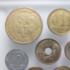 Bulk Lot Spanish Coins 7 Coin Collection Spain Pesetas World Coins