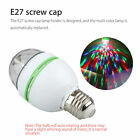 E27 Rgb Crystal Ball Auto Rotating Led Stage Light Bulb Disco Party Bulb Lamp 3w