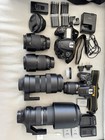 Nikon Digital Camera D500 And D5600 And A 6 Lenses - Used Once  New Condition