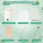 Aotoie Wax Melter Kit For Candle Making  Large Candle Melting Pot  Diy Candle   