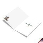 Christmas-noel Animals-dog  Hilarious Mixed Set Of 12 Cards W  Envelopes
