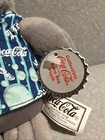 1999 Coca Cola Winter Seal  0207 Bean Bag Plush Green Hat Cap Coke Bottle 8   