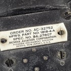 Vintage Airplane Compass Bendix Aviation Corporation Part   1818-4-a