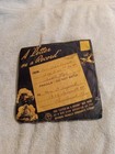 Rare Ww2 Soldiers Letter  On A Record  1943 W  Mailer  Uso  Original 